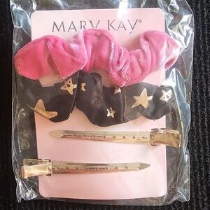 Mary Kay Pink and Black Hair Accessory Set